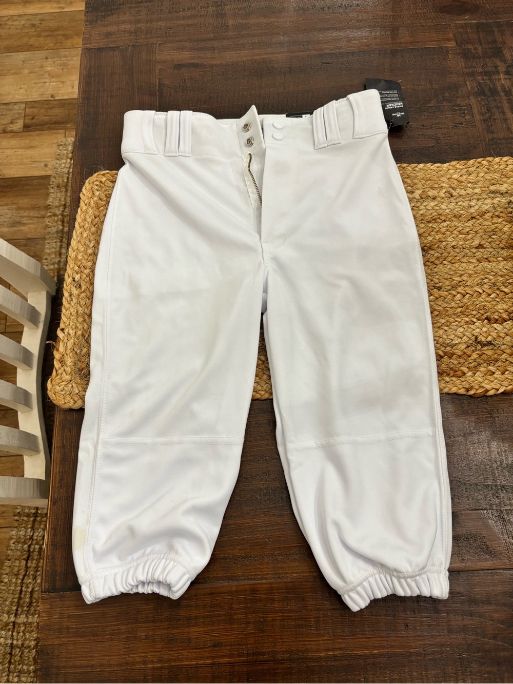 Kids White Baseball Pants - Champro